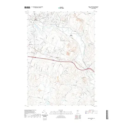 2021 Map of Essex Junction, 2021 Print