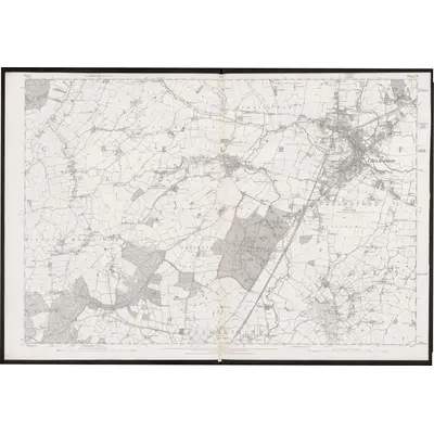 1874 Map of Essex LII, 1881 Print