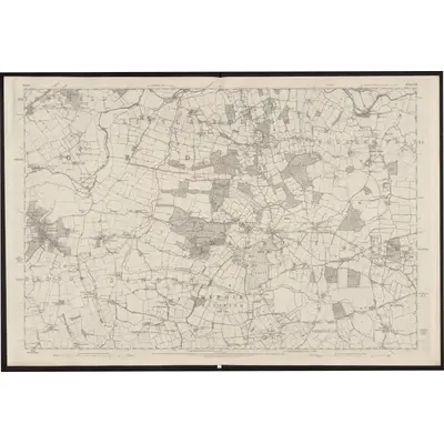1873 Map of Essex LIII, 1881 Print
