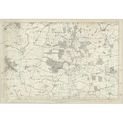 1873 Map of Essex LIII, 1881 Print