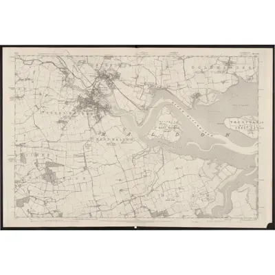 1873 Map of Essex LIV, 1881 Print