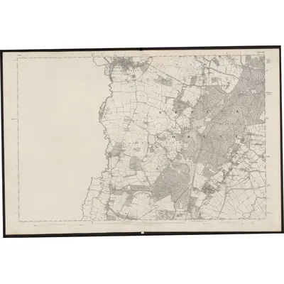 1870 Map of Essex LVII, 1881 Print