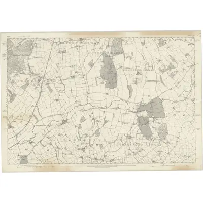 1870 Map of Essex LVIII, 1880 Print
