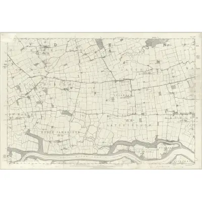 1873 Map of Essex LXII, 1880 Print