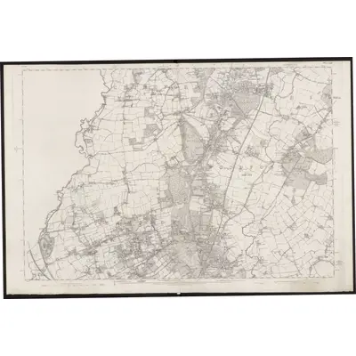 1863 Map of Essex LXV, 1876 Print