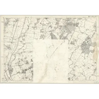 1863 Map of Essex LXV, 1876 Print