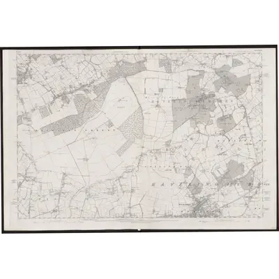 1862 Map of Essex LXVI, 1881 Print