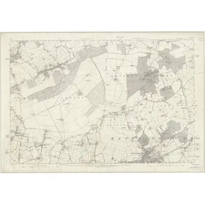 1862 Map of Essex LXVI, 1881 Print