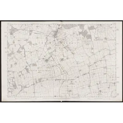 1866 Map of Essex LXVIII, 1881 Print