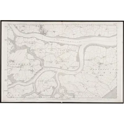 1873 Map of Essex LXXI, 1880 Print