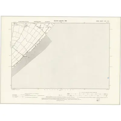 1891 Map of Essex LXXII.SW, 1898 Print