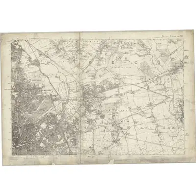 1863 Map of Essex LXXIII, 1873 Print