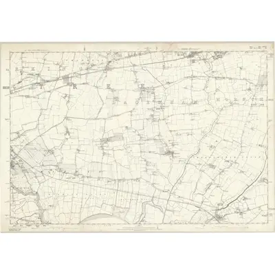 1862 Map of Essex LXXIV, 1875 Print