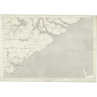 1873 Map of Essex LXXIX, 1880 Print