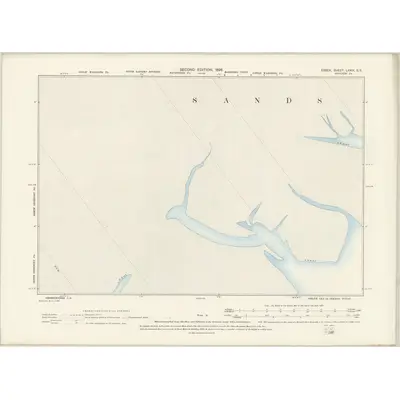 1893 Map of Essex LXXIX.SE, 1898 Print