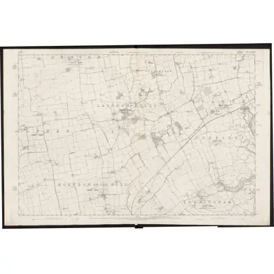 1865 Map of Essex LXXVI, 1876 Print