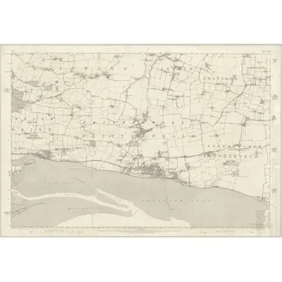 1873 Map of Essex LXXVIII, 1880 Print