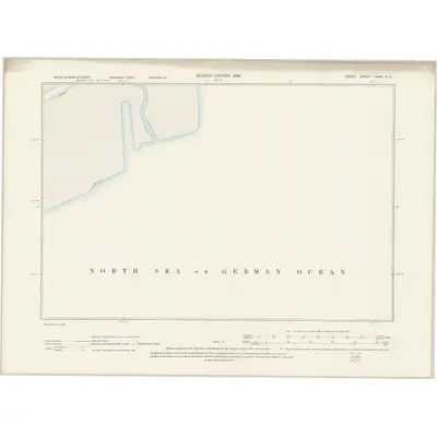 1893 Map of Essex LXXX.NE, 1898 Print