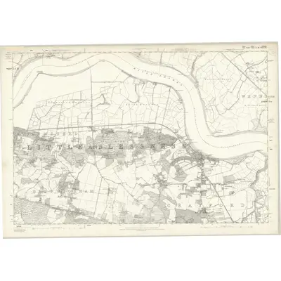 1862 Map of Essex LXXXII, 1873 Print