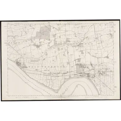 1863 Map of Essex LXXXIII, 1873 Print