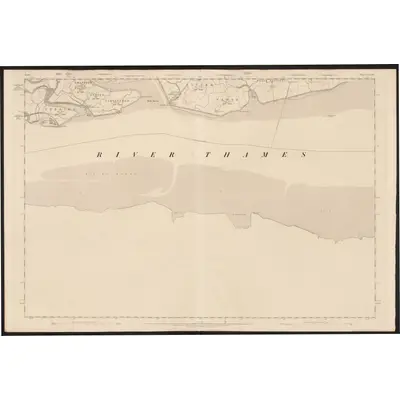 1867 Map of Essex LXXXV, 1872 Print