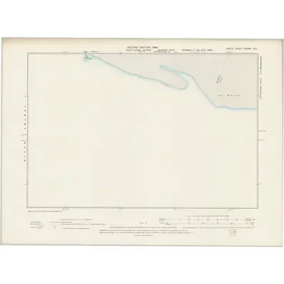 1895 Map of Essex LXXXVI.NE, 1898 Print