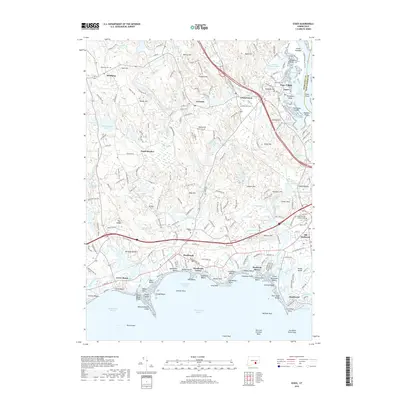 2018 Map of Essex, 2018 Print