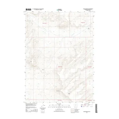 2015 Map of Essex Mountain, 2015 Print