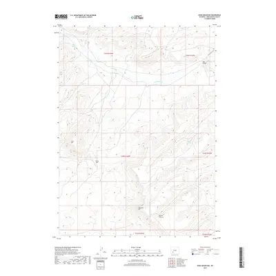 2017 Map of Essex Mountain, 2017 Print