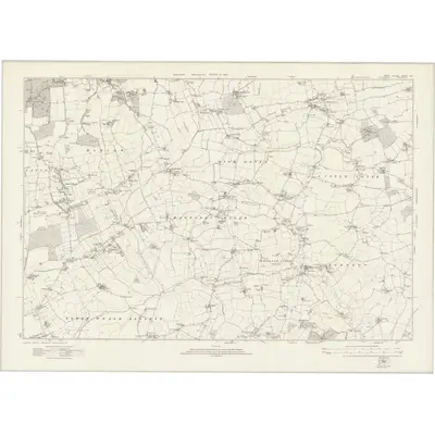 1915 Map of Essex nLII, 1923 Print