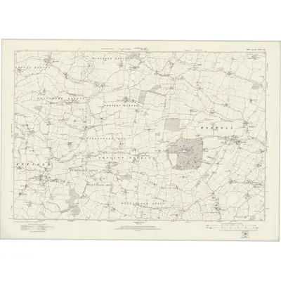 1915 Map of Essex nLIII, 1923 Print