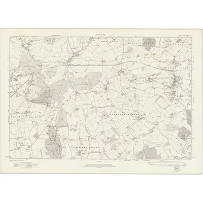 1915 Map of Essex nLXI, 1923 Print