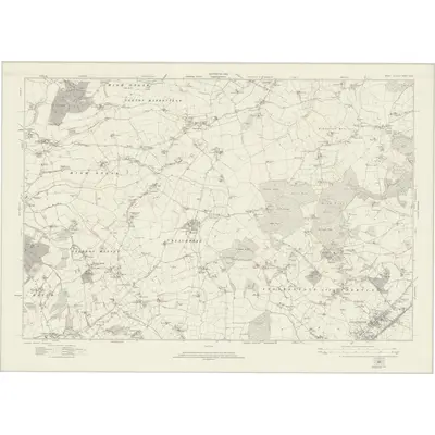 1915 Map of Essex nLXII, 1923 Print