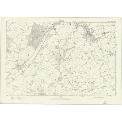 1919 Map of Essex nLXIII, 1924 Print