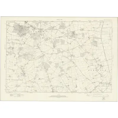 1919 Map of Essex nLXIV, 1924 Print
