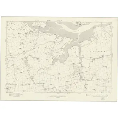 1919 Map of Essex nLXV, 1924 Print