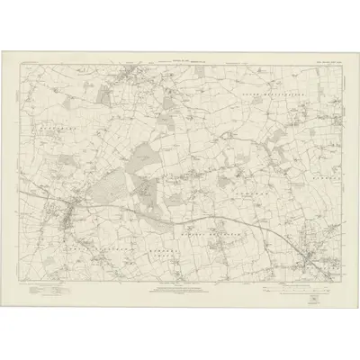 1919 Map of Essex nLXXII, 1924 Print