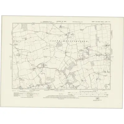 1919 Map of Essex nLXXII.NE, 1923 Print