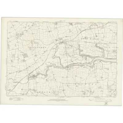 1919 Map of Essex nLXXIII, 1924 Print