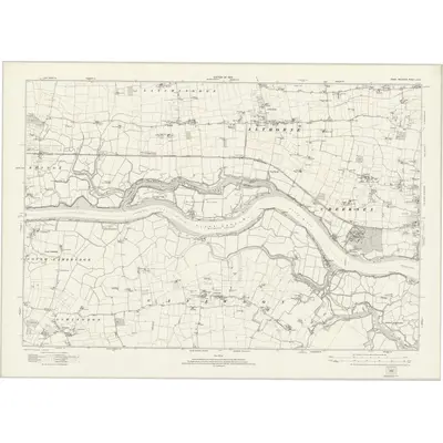 1919 Map of Essex nLXXIV, 1924 Print