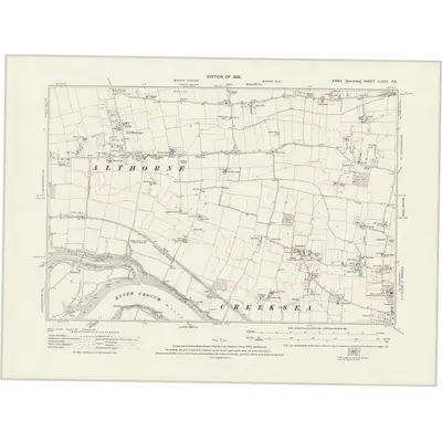 1920 Map of Essex nLXXIV.NE, 1924 Print