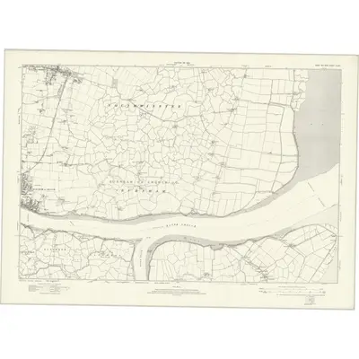 1920 Map of Essex nLXXV, 1924 Print