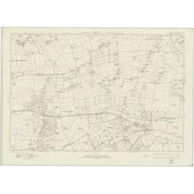 1919 Map of Essex nLXXXI, 1924 Print
