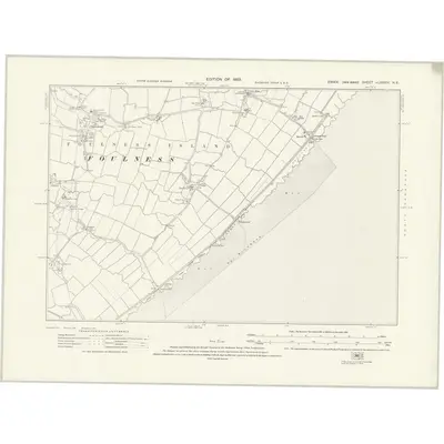 1920 Map of Essex nLXXXIV.NE, 1923 Print