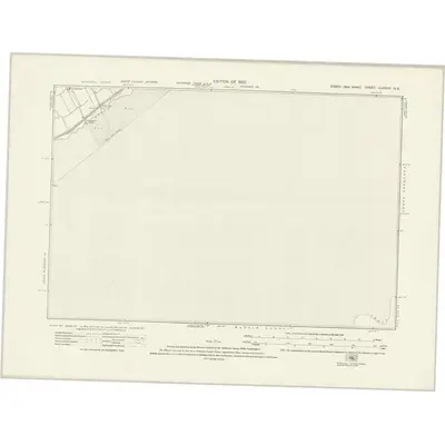 1910 Map of Essex nLXXXIV.SE, 1923 Print