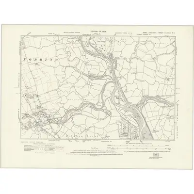 1919 Map of Essex nLXXXIX.NE, 1924 Print