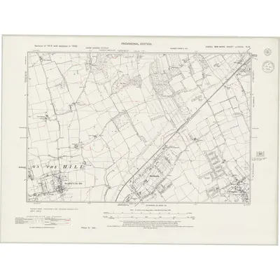 1938 Map of Essex nLXXXIX.NW, 1944 Print