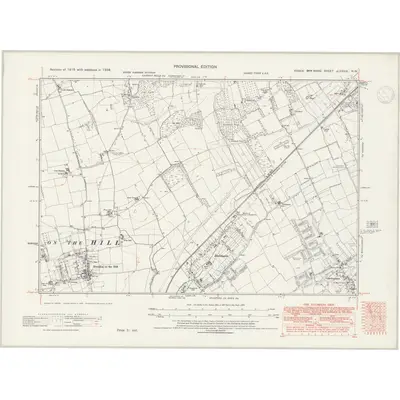 1938 Map of Essex nLXXXIX.NW, 1947 Print