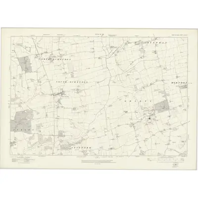 1915 Map of Essex nLXXXVIII, 1921 Print