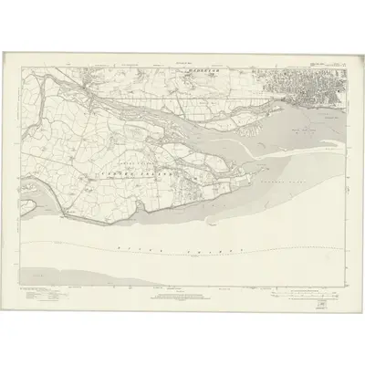 1919 Map of Essex nXC, 1923 Print